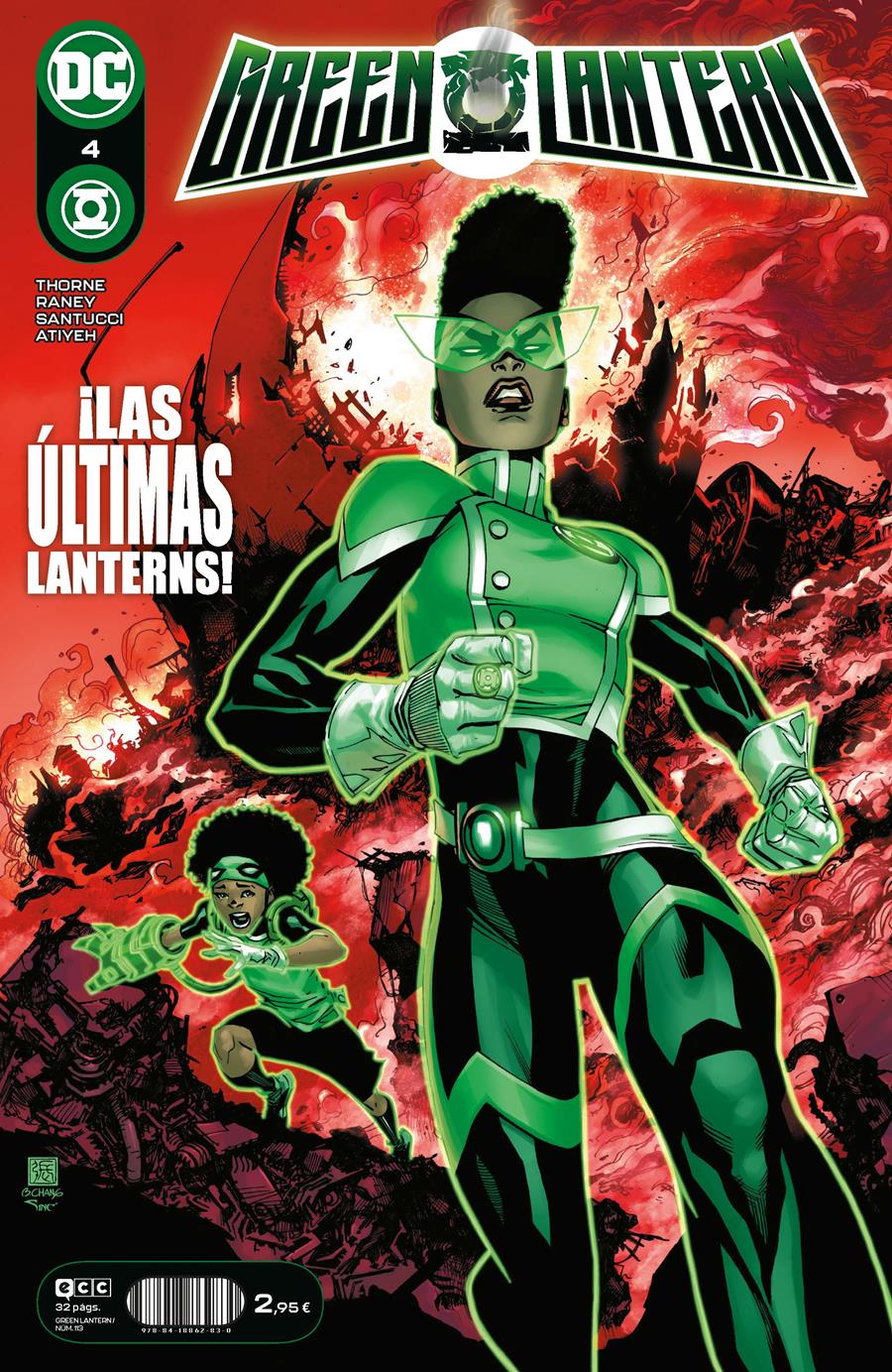Green Lantern núm. 4/ 113 | N0222-ECC15 | Geoffrey Thorne / Marco Santucci / Tom Raney | Terra de Còmic - Tu tienda de cómics online especializada en cómics, manga y merchandising