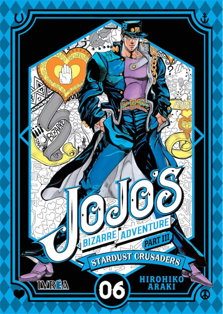 Jojo's Bizarre adventure parte 3: Stardust crusaders 06 | N0618-IVR02 | Hirohiko Araki | Terra de Còmic - Tu tienda de cómics online especializada en cómics, manga y merchandising