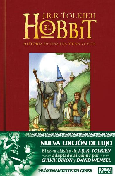 El Hobbit. Edición de lujo (comic) | N0123-OTED24 | Chuck Dixon / David Wenzel | Terra de Còmic - Tu tienda de cómics online especializada en cómics, manga y merchandising