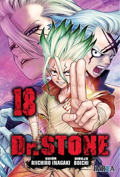 Dr. Stone 18 | N0421-IVR05 | Riichiro Inagaki, Boichi | Terra de Còmic - Tu tienda de cómics online especializada en cómics, manga y merchandising