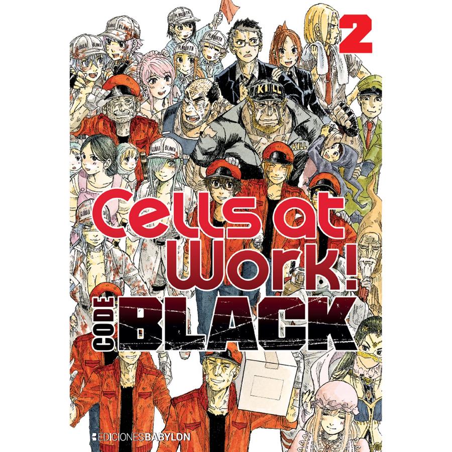 Cells at work! Code Black 02 | N0623-OTED34 | Shigemitsu Harada y Issei Hatsuyoshiya | Terra de Còmic - Tu tienda de cómics online especializada en cómics, manga y merchandising