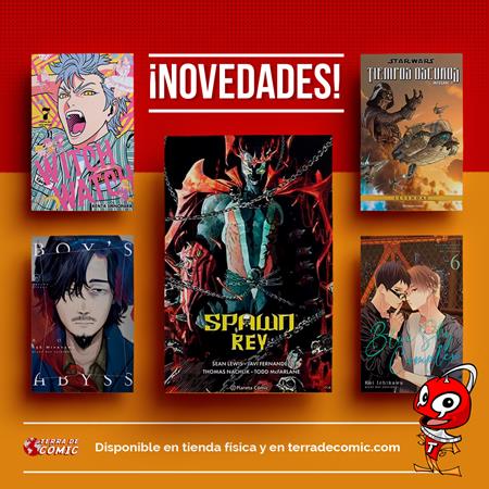 Recibido: novedades del miércoles | Terra de Còmic - Tu tienda de cómics online especializada en cómics, manga y merchandising