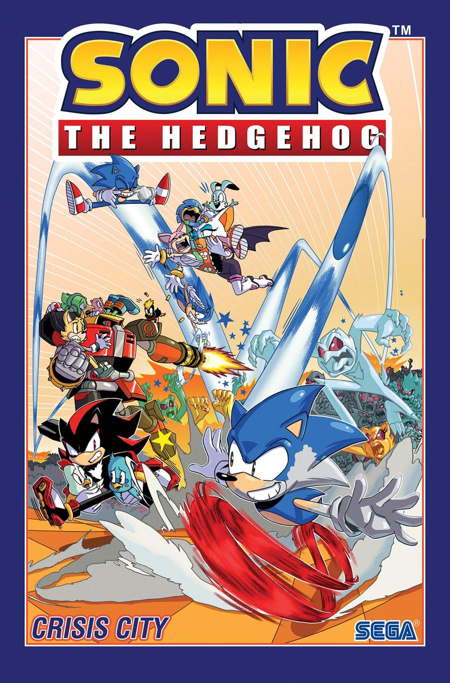 Sonic The Hedgehog: Crisis City | N0522-ECC48 | Ian Flynn / Jack Lawrence / Tracy Yardley | Terra de Còmic - Tu tienda de cómics online especializada en cómics, manga y merchandising