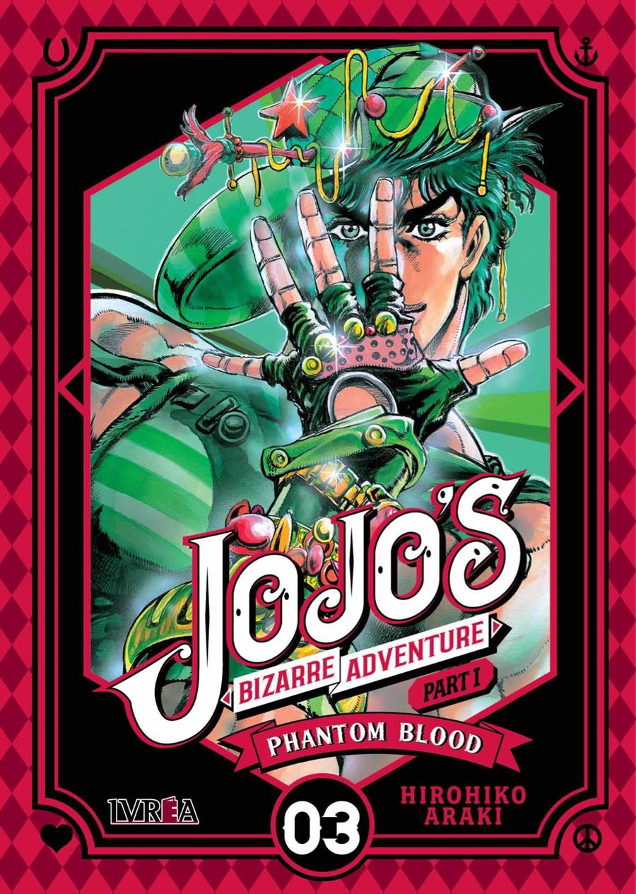 Jojo'S Bizarre Adventure Parte 1: Phantom Blood 03 | N0817-IVR03 | Hirohiko Araki | Terra de Còmic - Tu tienda de cómics online especializada en cómics, manga y merchandising