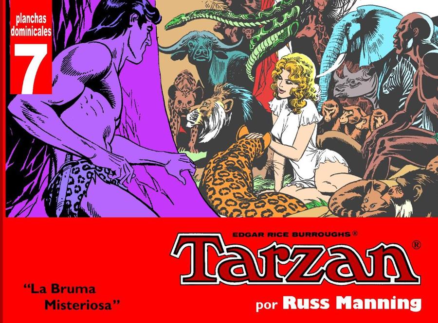 Tarzan - Planchas dominicales 7 | N0621-OTED16 | Russ Manning | Terra de Còmic - Tu tienda de cómics online especializada en cómics, manga y merchandising
