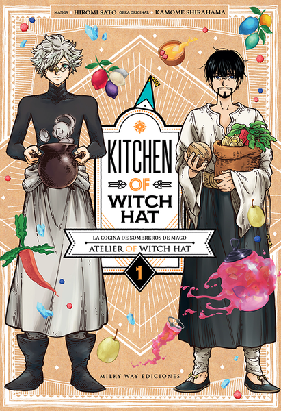 Kitchen of Witch Hat, Vol. 1 | N0721-MILK01 | Hiromi Sato, Kamome Shirahama | Terra de Còmic - Tu tienda de cómics online especializada en cómics, manga y merchandising