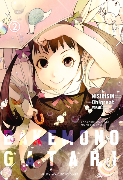 Bakemonogatari, Vol. 2 | N0219-MILK07 | NISIOISIN / Oh!great | Terra de Còmic - Tu tienda de cómics online especializada en cómics, manga y merchandising