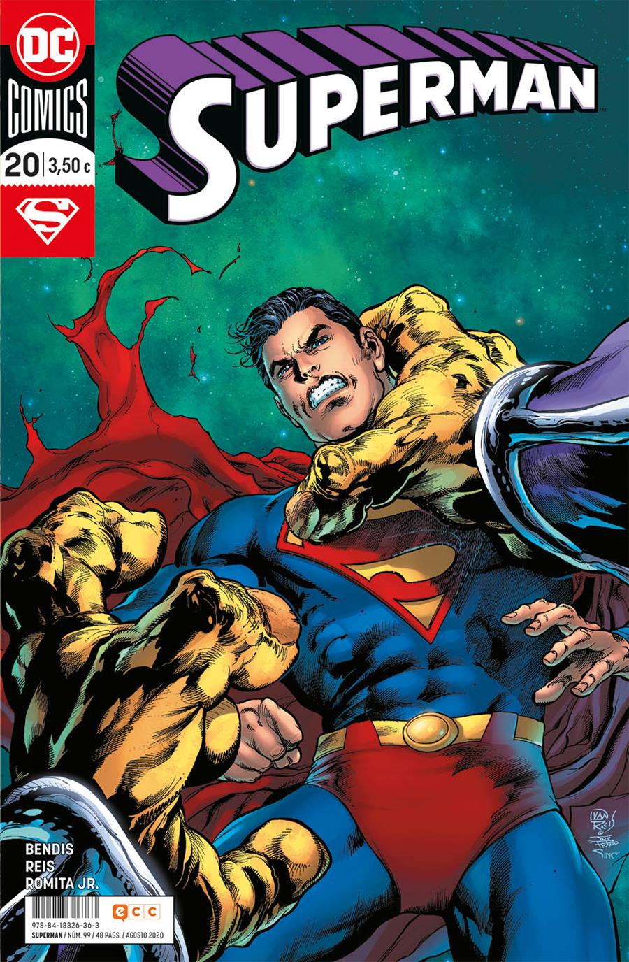 Superman núm. 99/ 20 | N0920-ECC32 | Brian Michael Bendis / Ivan Reis / John Romita Jr. | Terra de Còmic - Tu tienda de cómics online especializada en cómics, manga y merchandising