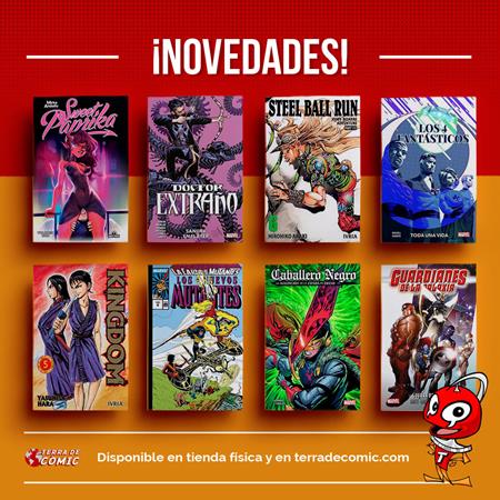 Recibido: novedades del jueves | Terra de Còmic - Tu tienda de cómics online especializada en cómics, manga y merchandising