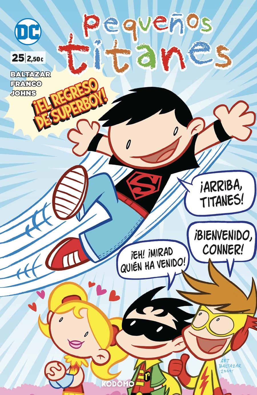 Pequeños Titanes núm. 25 | N0423-ECC37 | Art Baltazar / Art Baltazar / Franco | Terra de Còmic - Tu tienda de cómics online especializada en cómics, manga y merchandising