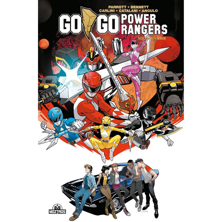 Go go Power Rangers. Volumen 06 | N0723-MOZ01 | Dan Mora, Ryan Parrot | Terra de Còmic - Tu tienda de cómics online especializada en cómics, manga y merchandising
