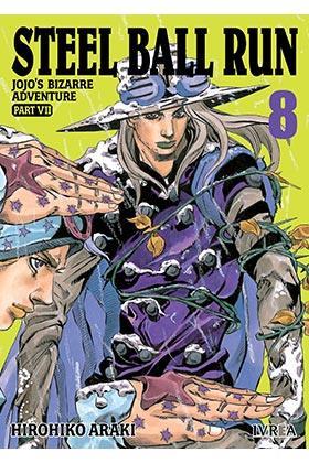 Jojo's Bizarre Adventure Parte 7: Steel Ball Run 08 | N0822-IVR05 | Hirohiko Araki | Terra de Còmic - Tu tienda de cómics online especializada en cómics, manga y merchandising