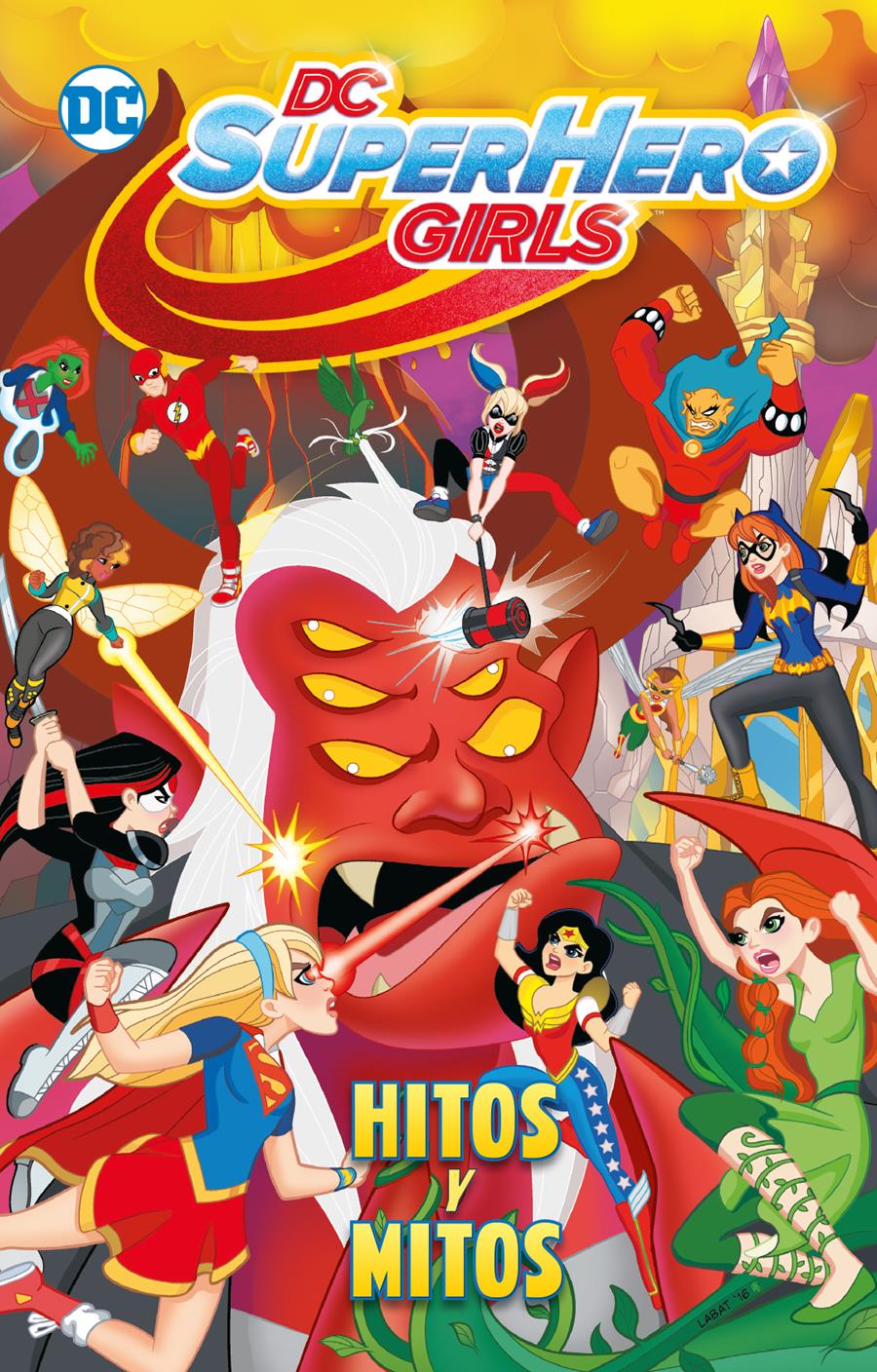 DC Super Hero Girls: Hitos y mitos (Biblioteca Super Kodomo) | N0822-ECC44 | Shea Fontana / Yancey Labat | Terra de Còmic - Tu tienda de cómics online especializada en cómics, manga y merchandising