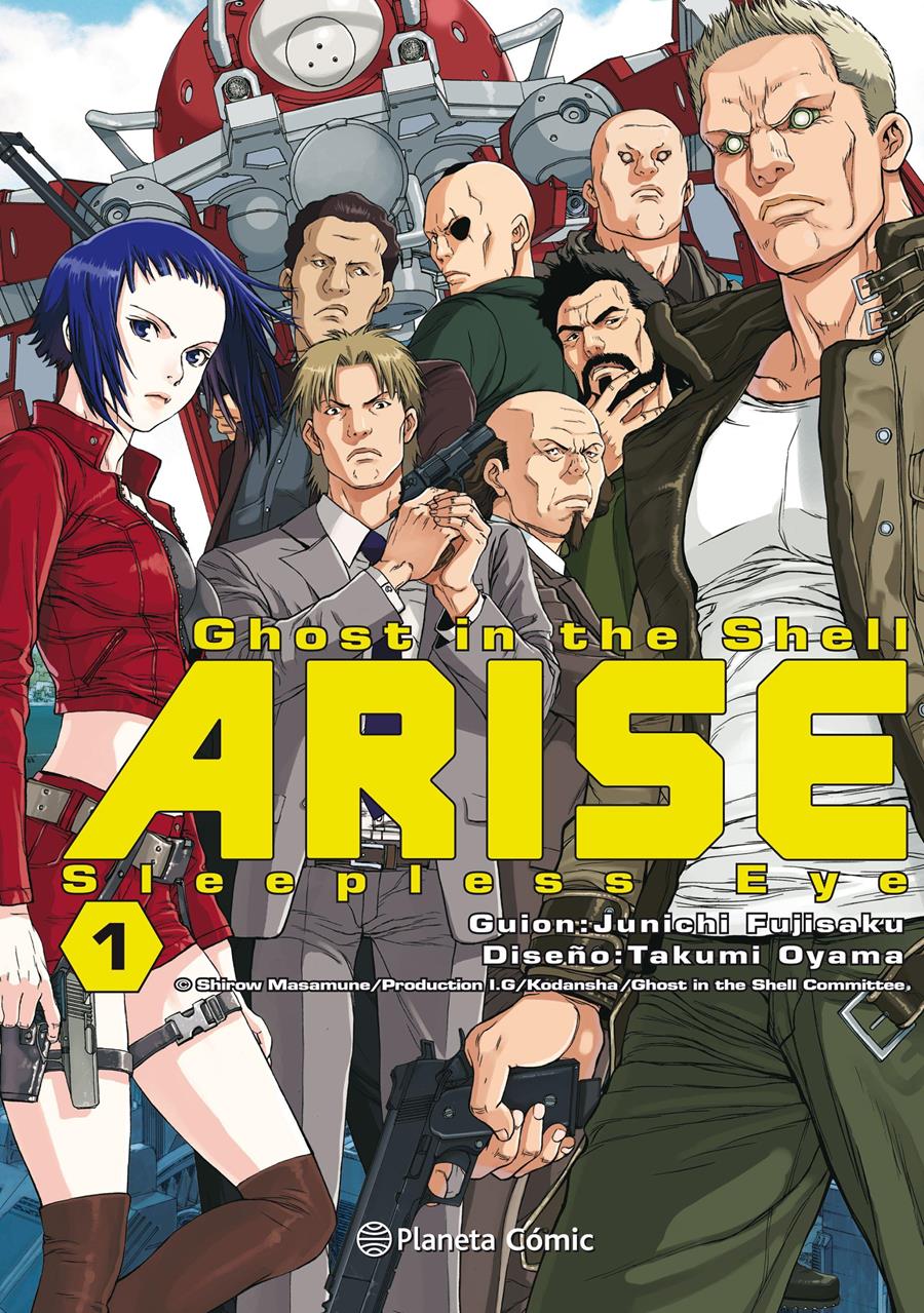 Ghost in the Shell Arise nº 01/07 | N0517-PLA37 | Junichi Fujisaku, Takumi Oyama | Terra de Còmic - Tu tienda de cómics online especializada en cómics, manga y merchandising