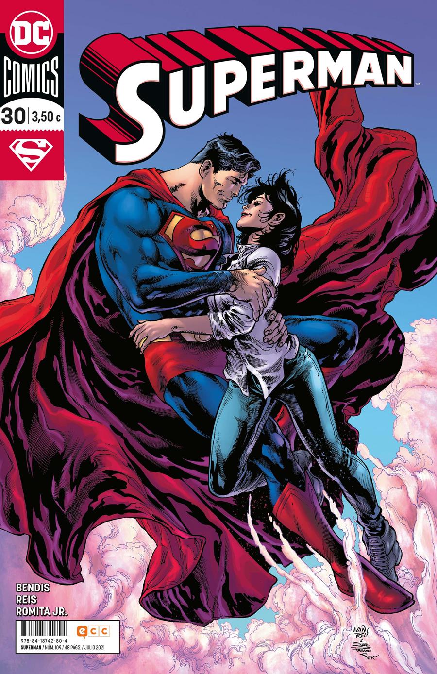Superman núm. 109/ 30 | N0721-ECC18 | Brian Michael Bendis / Ivan Reis / John Romita Jr. | Terra de Còmic - Tu tienda de cómics online especializada en cómics, manga y merchandising