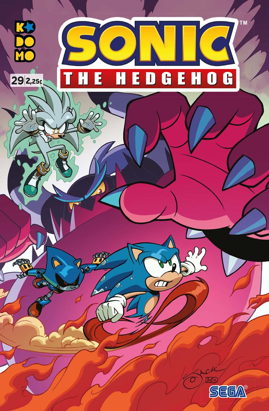 Sonic The Hedgehog núm. 29 | N1221-ECC48 | Adam Bryce Thomas / Ian Flynn | Terra de Còmic - Tu tienda de cómics online especializada en cómics, manga y merchandising
