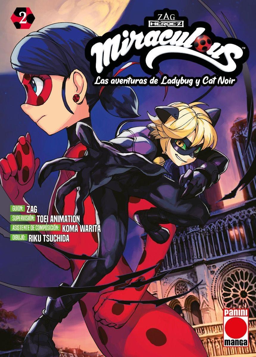 Miraculous: Las aventuras de Ladybug y Cat Noir 2 | N0823-PAN122 | Koma Warita, Riku Tsuchida, Jeremy Zag | Terra de Còmic - Tu tienda de cómics online especializada en cómics, manga y merchandising