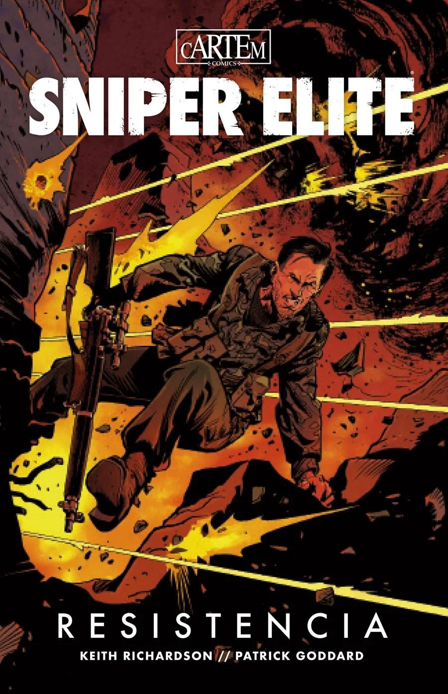 Sniper Elite. La Resistencia | N0723-OTED28 | Keith Richardson y Patrick Goddard | Terra de Còmic - Tu tienda de cómics online especializada en cómics, manga y merchandising