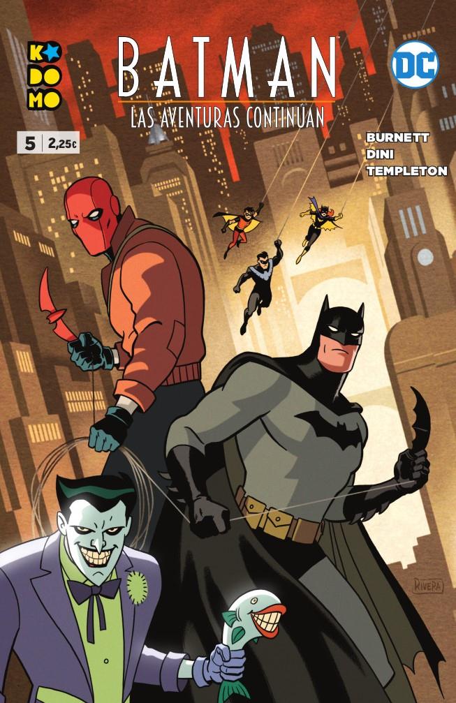 Batman: Las aventuras continúan núm. 5 de 8 | N1121-ECC40 | Alan Burnett / Paul Dini / Ty Templeton | Terra de Còmic - Tu tienda de cómics online especializada en cómics, manga y merchandising