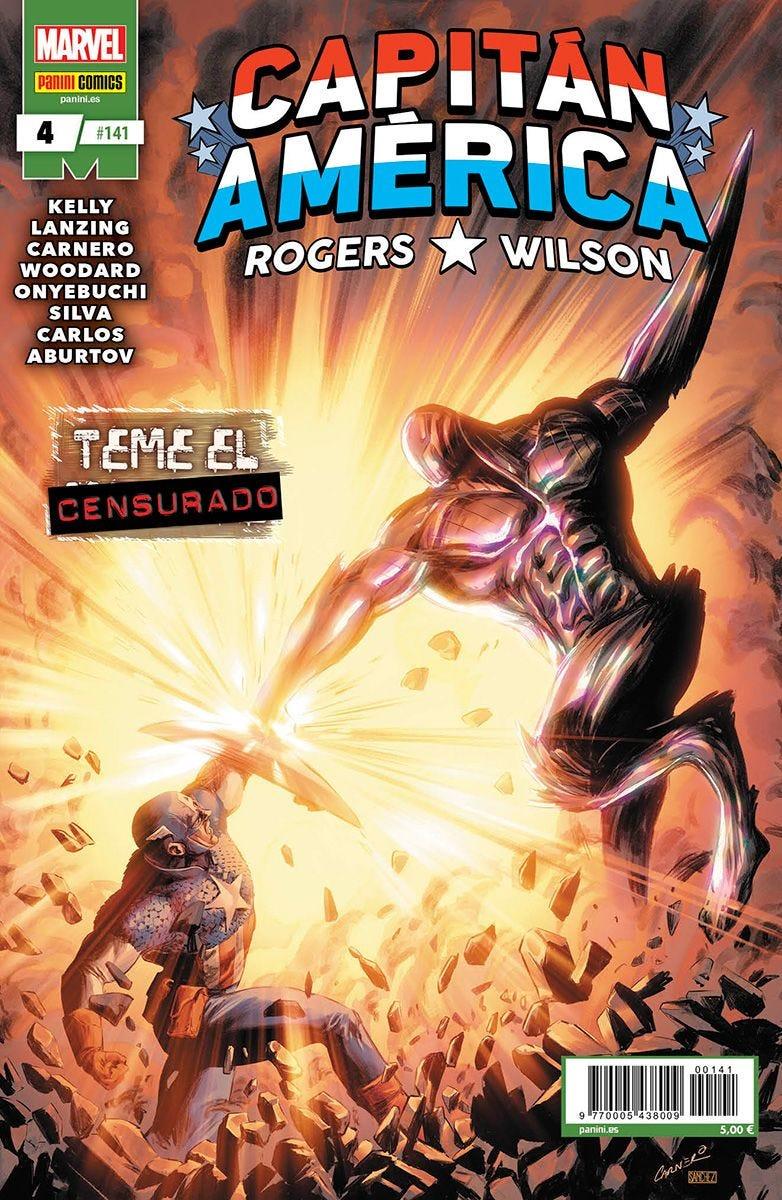 Rogers / Wilson: Capitán América 4 | N1222-PAN34 | R.B. Silva, Carmen Carnero, Tochi Onyebuchi, Collin Kelly, Jackson Lanzing | Terra de Còmic - Tu tienda de cómics online especializada en cómics, manga y merchandising