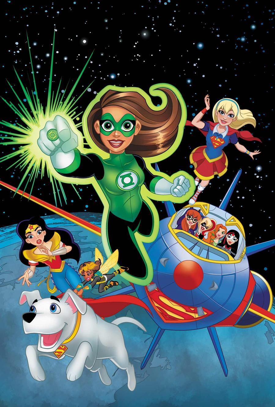 DC Super Hero Girls: En el espacio exterior (Biblioteca Super Kodomo) | N0224-ECC12 | Shea Fontana, Agnes Garbowska | Terra de Còmic - Tu tienda de cómics online especializada en cómics, manga y merchandising