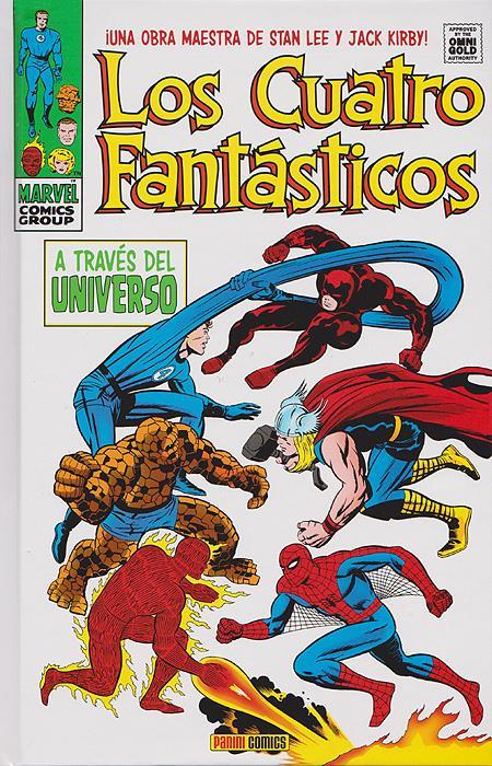 Marvel Gold. Los 4 Fantasticos: A través del Universo (Omnigold) | N0912-PAN03 | Stan Lee | Terra de Còmic - Tu tienda de cómics online especializada en cómics, manga y merchandising