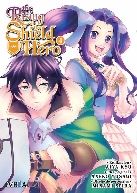 The rising of the shield hero 04 | N0620-IVR07 | Aiya Kyu, Aneko Yusagi, Minami Seira | Terra de Còmic - Tu tienda de cómics online especializada en cómics, manga y merchandising