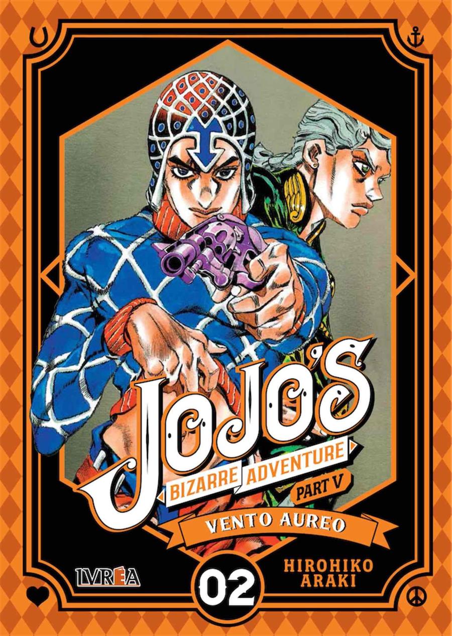 Jojo's Bizarre Adventure Parte 5: Vento Aureo 02 | N1219-IVR07 | Hirohiko Araki | Terra de Còmic - Tu tienda de cómics online especializada en cómics, manga y merchandising