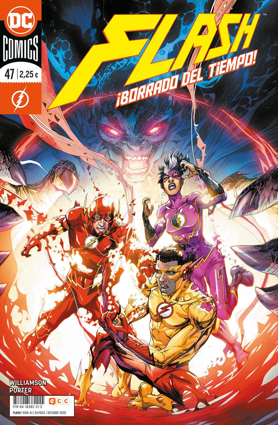 Flash núm. 61/ 47 | N1020-ECC27 | Howard Porter / Joshua Williamson | Terra de Còmic - Tu tienda de cómics online especializada en cómics, manga y merchandising