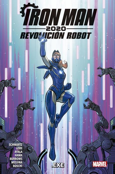 Iron Man 2020: Revolución Robot | N1220-PAN23 | Roland Boschi, Larry Hama, Jacen Burrows, Vita Ayala, Dana Schwartz, Danny Lore, David Messina | Terra de Còmic - Tu tienda de cómics online especializada en cómics, manga y merchandising