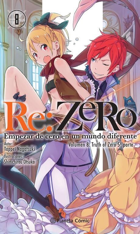 Re:Zero nº 08 (novela) | N0121-PLA27 | Tappei Nagatsuki | Terra de Còmic - Tu tienda de cómics online especializada en cómics, manga y merchandising
