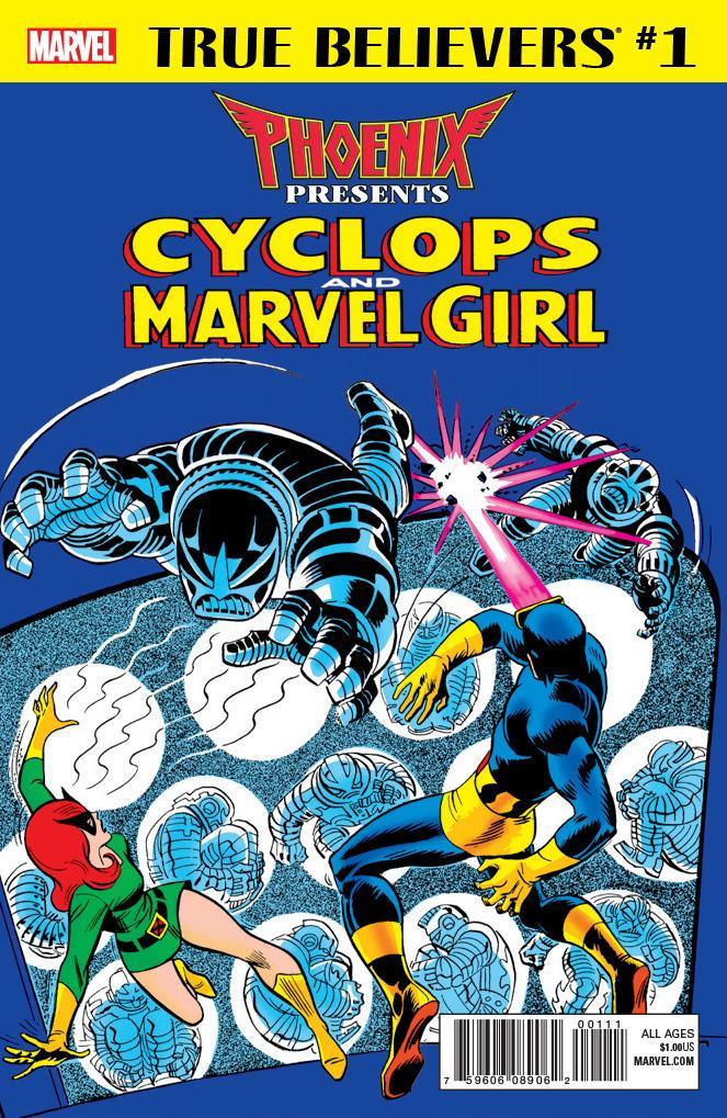 TRUE BELIEVERS PHOENIX PRESENTS CYCLOPS & MARVEL GIRL | OCT170980 | Terra de Còmic - Tu tienda de cómics online especializada en cómics, manga y merchandising