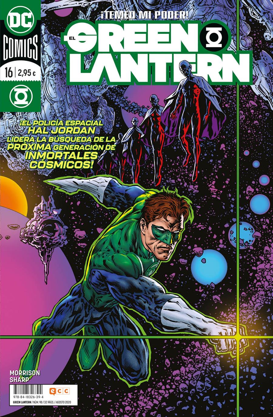El Green Lantern núm. 98/ 16 | N0920-ECC28 | Grant Morrison / Liam Sharp | Terra de Còmic - Tu tienda de cómics online especializada en cómics, manga y merchandising