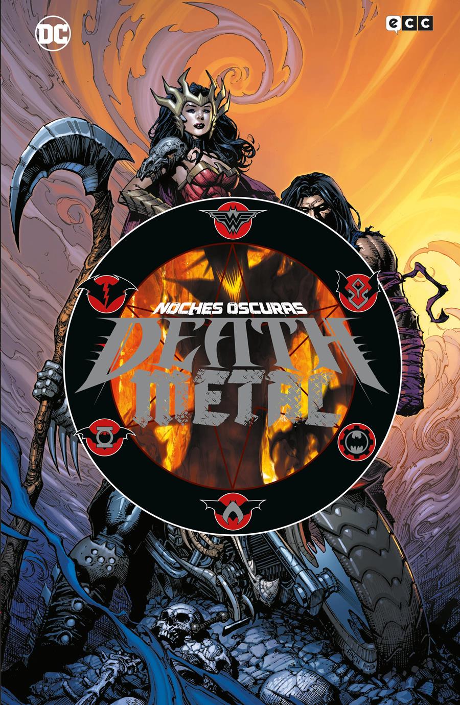 Noches oscuras: Death Metal (Edición Deluxe) | N0822-ECC25 | Greg Capullo / Scott Snyder | Terra de Còmic - Tu tienda de cómics online especializada en cómics, manga y merchandising