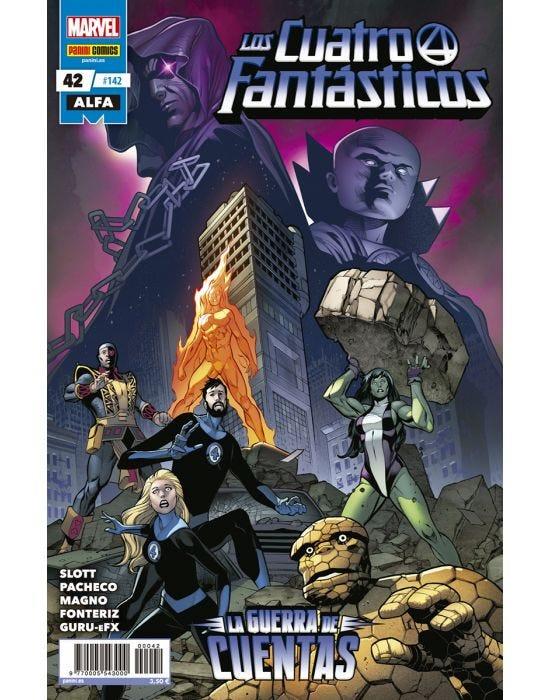 Los Cuatro Fantásticos 42 | N0522-PAN48 | Dan Slott, Carlos Pacheco | Terra de Còmic - Tu tienda de cómics online especializada en cómics, manga y merchandising