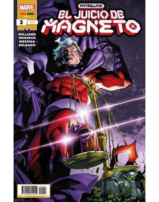 Patrulla-X: El Juicio de Magneto 3 de 5 | N0222-PAN45 | Leah Williams, Lucas Werneck | Terra de Còmic - Tu tienda de cómics online especializada en cómics, manga y merchandising