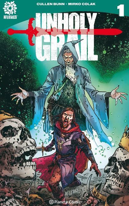 Unholy Grail nº 01 | N0819-PLA16 | Cullen Bunn | Terra de Còmic - Tu tienda de cómics online especializada en cómics, manga y merchandising