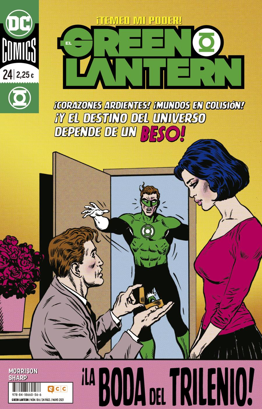 El Green Lantern núm. 106/ 24 | N0521-ECC37 | Grant Morrison / Liam Sharp | Terra de Còmic - Tu tienda de cómics online especializada en cómics, manga y merchandising