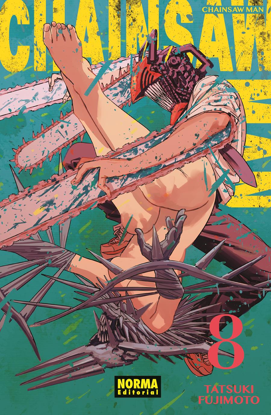 Chainsaw man 08 | N0921-NOR26 | Tatsuki Fujimoto | Terra de Còmic - Tu tienda de cómics online especializada en cómics, manga y merchandising