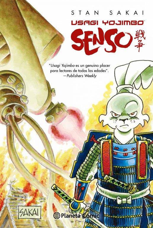 Usagi Yojimbo Senso | N0216-PLA06 | Stan Sakai | Terra de Còmic - Tu tienda de cómics online especializada en cómics, manga y merchandising
