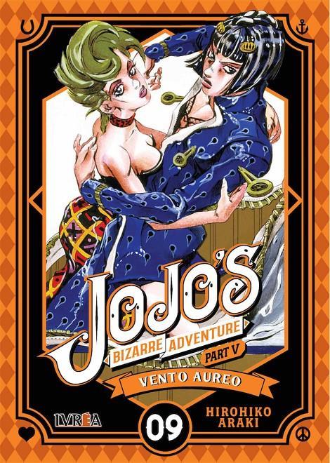 Jojo's Bizarre Adventure parte 5: Vento Aureo 09 | N0820-IVR06 | Hirohiko Araki | Terra de Còmic - Tu tienda de cómics online especializada en cómics, manga y merchandising