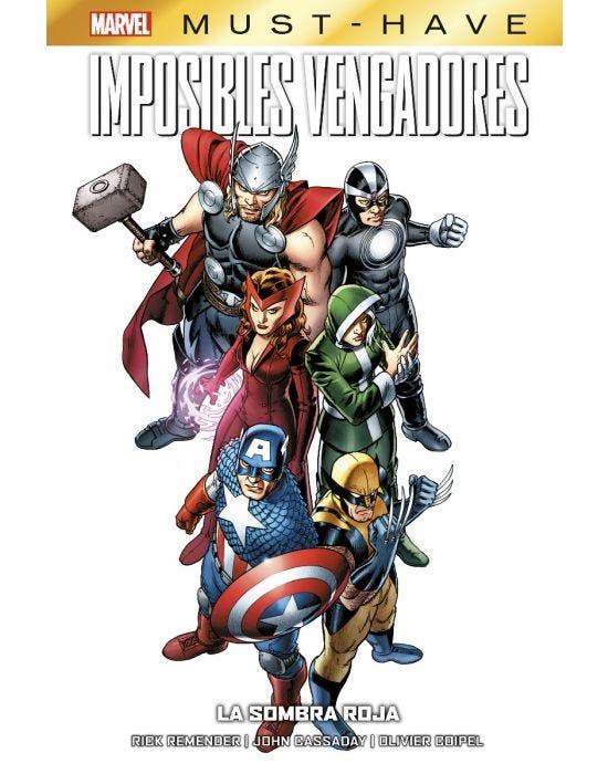 Marvel Must-Have. Imposibles Vengadores: La Sombra Roja | N0422-PAN39 | John Cassaday, Rick Remender | Terra de Còmic - Tu tienda de cómics online especializada en cómics, manga y merchandising