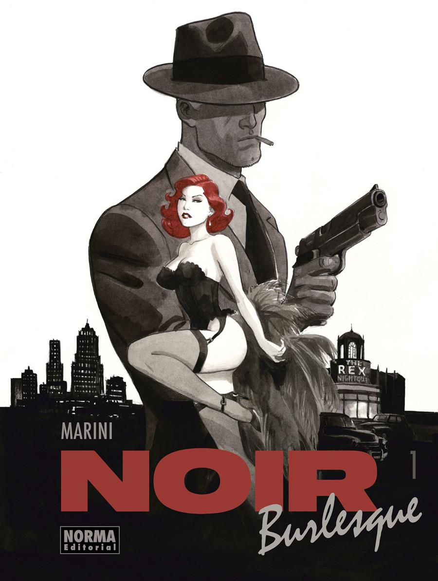 Noir Burlesque 1/2 | N0722-NOR23 | Enrico Marini | Terra de Còmic - Tu tienda de cómics online especializada en cómics, manga y merchandising