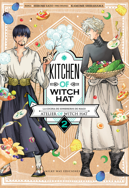 Kitchen of Witch Hat, Vol. 2 | N1021-MILK03 | Hiromi Sato, Kamome Shirahama | Terra de Còmic - Tu tienda de cómics online especializada en cómics, manga y merchandising