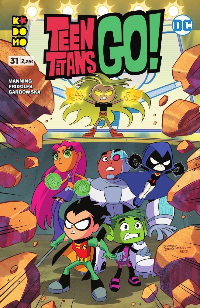 Teen Titans Go! núm. 31 | N1019-ECC54 | Derek Fridolfs, Matthew K. Manning, Agnes Garbowska | Terra de Còmic - Tu tienda de cómics online especializada en cómics, manga y merchandising