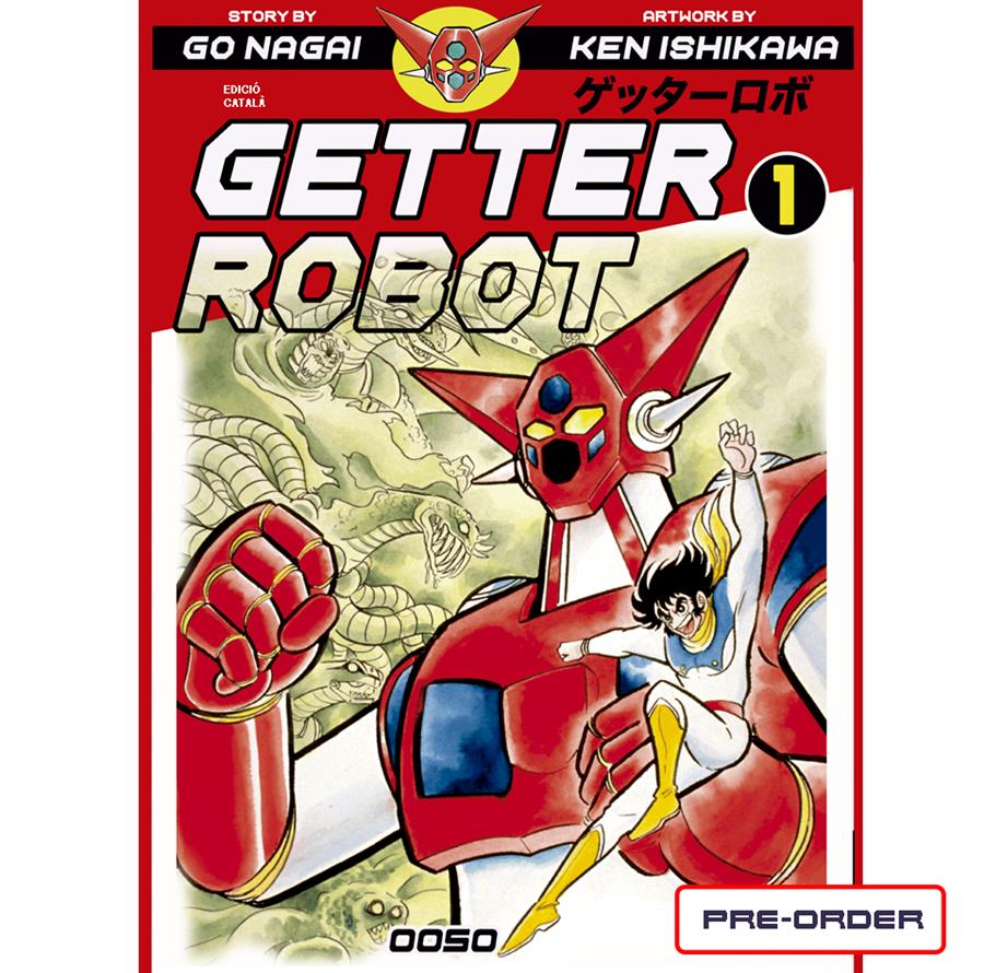 Getter Robot 01  | N1022-OTED23 | KEN ISHIKAWA y GO NAGAI | Terra de Còmic - Tu tienda de cómics online especializada en cómics, manga y merchandising
