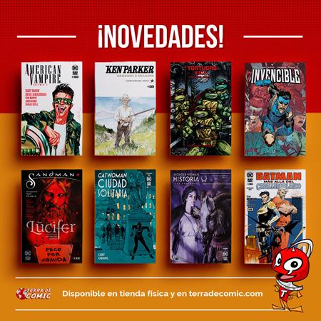 Recibido: novedades del martes | Terra de Còmic - Tu tienda de cómics online especializada en cómics, manga y merchandising