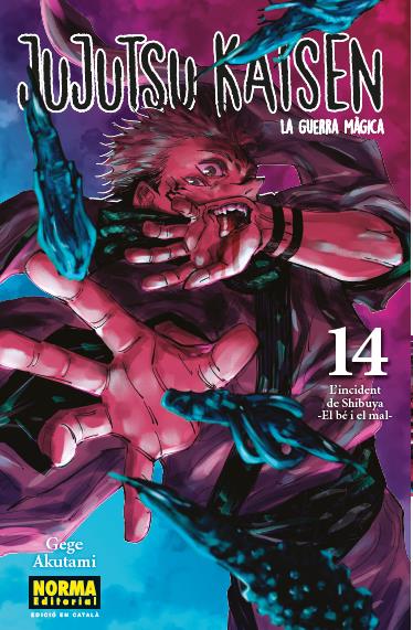 Jujutsu Kaisen 14 Català | N1223-NOR27 | Gege Akutami | Terra de Còmic - Tu tienda de cómics online especializada en cómics, manga y merchandising