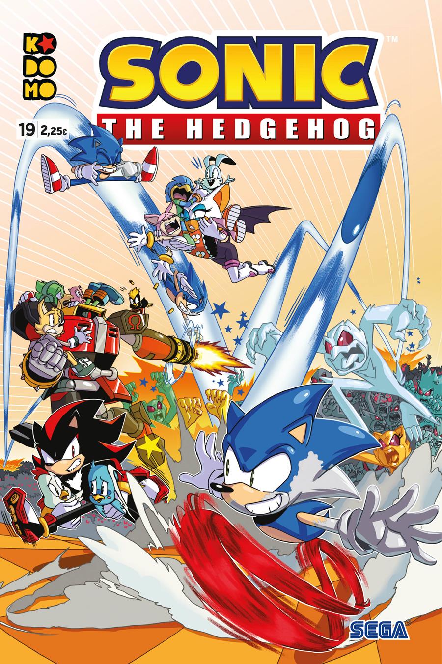 Sonic The Hedgehog núm. 19 | N0221-ECC23 | Ian Flynn / Jack Lawrence | Terra de Còmic - Tu tienda de cómics online especializada en cómics, manga y merchandising