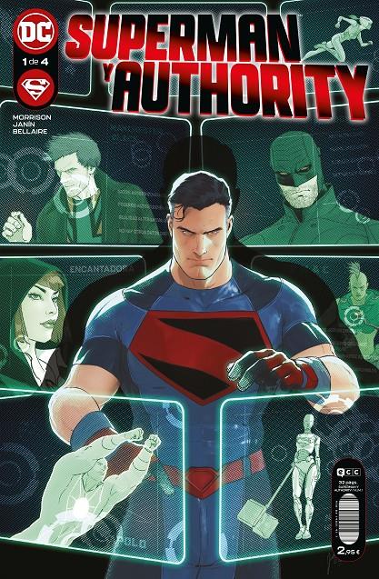 Superman y Authority núm. 1 de 4 | N0222-ECC23 | Grant Morrison / Mikel Janin | Terra de Còmic - Tu tienda de cómics online especializada en cómics, manga y merchandising